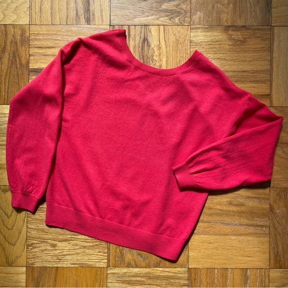 Banana Republic Coral Open Back Sweater Size XS - Picture 1 of 3